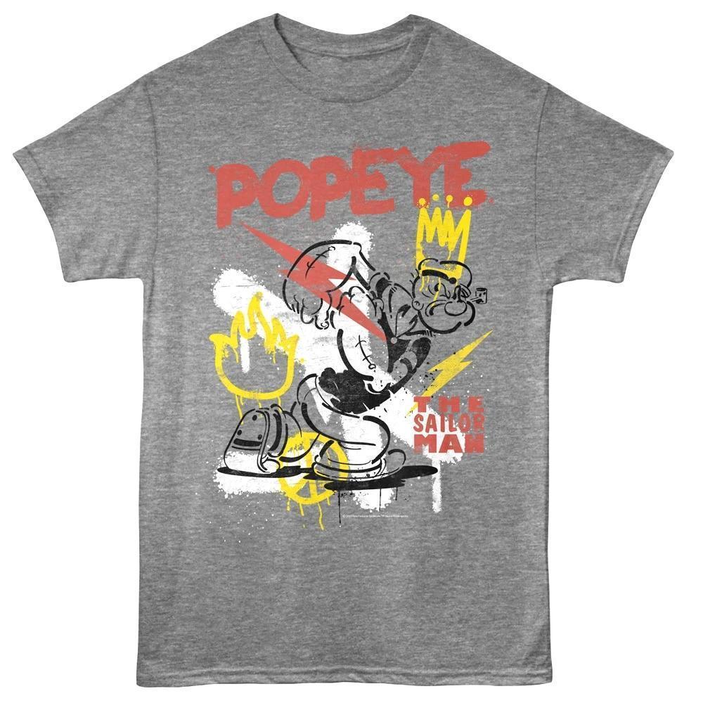 Popeye Sailor Man Graffiti Unisex T Shirt